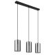 Pendule, Lustre suspendate - Lustra suspendata design modern Olly negru, fumuriu