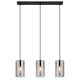 Pendule, Lustre suspendate - Lustra suspendata design modern Olly negru, fumuriu