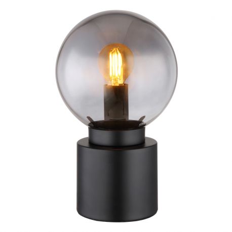 Veioze - Veioza, lampa de masa design modern Marka negru, fumuriu