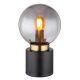 Veioze - Veioza, lampa de masa design modern Marka negru, alama, fumuriu
