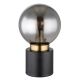 Veioze - Veioza, lampa de masa design modern Marka negru, alama, fumuriu