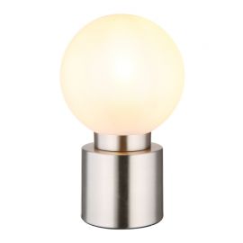 Veioze - Veioza, lampa de masa design modern Marka nichel, opal
