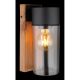 Aplice - Aplica pentru exterior design industrial IP44 Etsi maro, negru