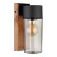 Aplice - Aplica pentru exterior design industrial IP44 Etsi maro, negru