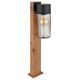 Aplice - Stalp mic pentru exterior design industrial IP44 Etsi maro, negru