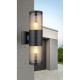Aplice - Aplica pentru exterior design modern Xeloo negru, fumuriu