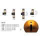 Stalpi - Stalp mediu pentru exterior design modern Xeloo negru, fumuriu