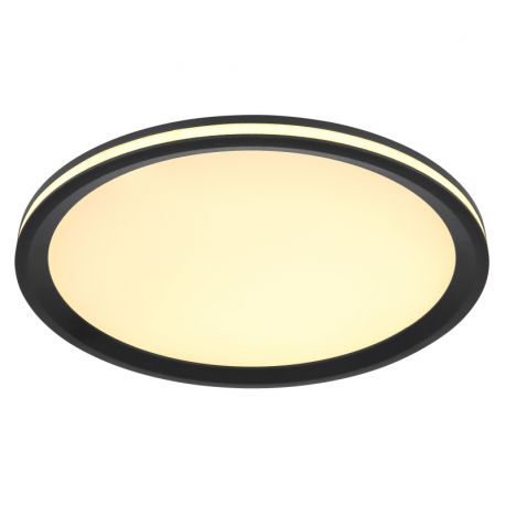 Plafoniere - Plafoniera LED design modern Belissa negru, opal