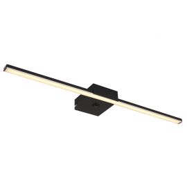Aplice, corpuri de iluminat pentru pereti - Aplica LED design modern Jaime negru, opal