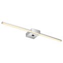 Aplica LED design modern Jaime argintiu, opal