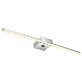 Aplice, corpuri de iluminat pentru pereti - Aplica LED design modern Jaime argintiu, opal