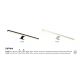 Iluminat pentru baie - Aplica LED pentru baie design modern IP44 Jaime negru, opal