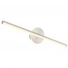 Aplica LED pentru baie design modern IP44 Pepe nichel mat