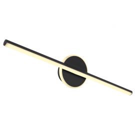 Iluminat pentru baie - Aplica LED pentru baie design modern IP44 Pepe negru mat