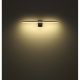 Iluminat pentru baie - Aplica LED pentru baie design modern IP44 Pepe negru 60,8cm
