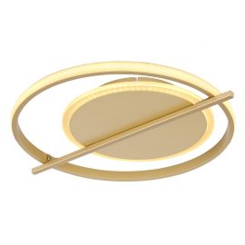 Iluminat pentru baie - Plafoniera LED design modern Reball auriu