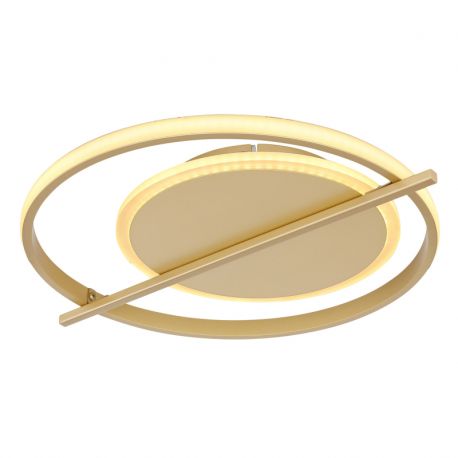 Iluminat pentru baie - Plafoniera LED design modern Reball auriu