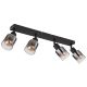 Plafoniere - Plafoniera 4L design modern Hubertus negru