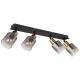 Plafoniere - Plafoniera 4L design modern Hollsy negru, auriu