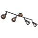 Plafoniere - Plafoniera 4L design modern Mubby negru, maro