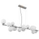 Pendule, Lustre suspendate - Lustra suspendata 13L design modern Riha nichel