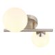 Plafoniere - Plafoniera 2L design modern Riha nichel
