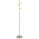 Lampadare - Lampadar, lampa de podea design modern Riha nichel