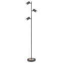 Lampadar, lampa de podea design industrial Robby grafit, maro