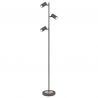 Lampadar, lampa de podea design industrial Robby grafit, maro