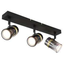 Plafoniere - Plafoniera 3L design industrial Trabby negru