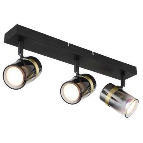 Plafoniere - Plafoniera 3L design industrial Trabby negru