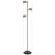 Plafoniere - Lampadar, lampa de podea design industrial Trabby negru