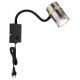 Veioze - Aplica cu spot design industrial Trabby negru