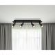 Plafoniere - Plafoniera 4L design modern Drew negru, auriu