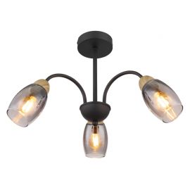 Plafoniere - Plafoniera 3L design modern Gerly negru
