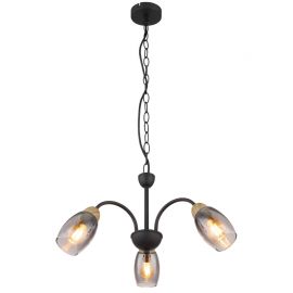 Pendule, Lustre suspendate - Lustra 3L design modern Gerly negru