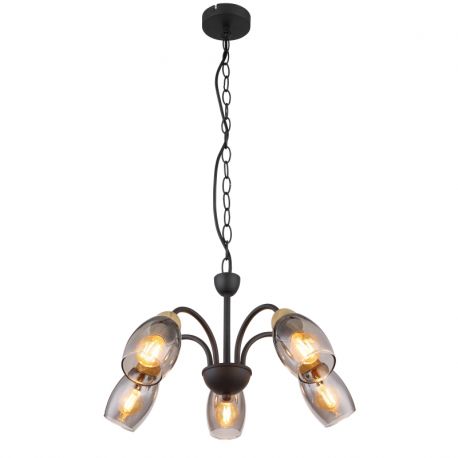 Candelabre, Lustre - Lustra 5L design modern Gerly negru
