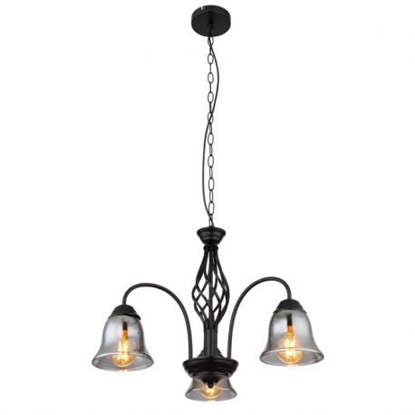Candelabre, Lustre - Lusatr 3L design industrial Gonny negru