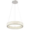 Lustra LED cu telecomanda design modern Mucky crom 50cm