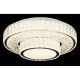 Plafoniere - Plafoniera LED cu telecomanda design modern Mucky crom 50cm