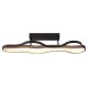 Plafoniere - Plafoniera design industrial Bezzy negru, maro