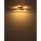Plafoniere - Plafoniera design industrial Bezzy negru, maro