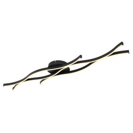 Plafoniere - Plafoniera LED design modern Geronimo negru