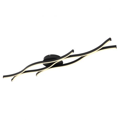Plafoniere - Plafoniera LED design modern Geronimo negru
