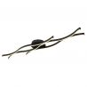 Plafoniera LED design modern Geronimo negru