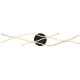 Plafoniere - Plafoniera LED design modern Geronimo negru, maro