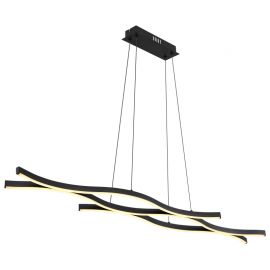 Pendule, Lustre suspendate - Lustra LED suspendata design modern Geronimo negru