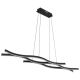 Pendule, Lustre suspendate - Lustra LED suspendata design modern Geronimo negru