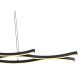 Pendule, Lustre suspendate - Lustra LED suspendata design modern Geronimo negru