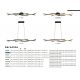 Pendule, Lustre suspendate - Lustra LED suspendata design modern Geronimo negru, maro